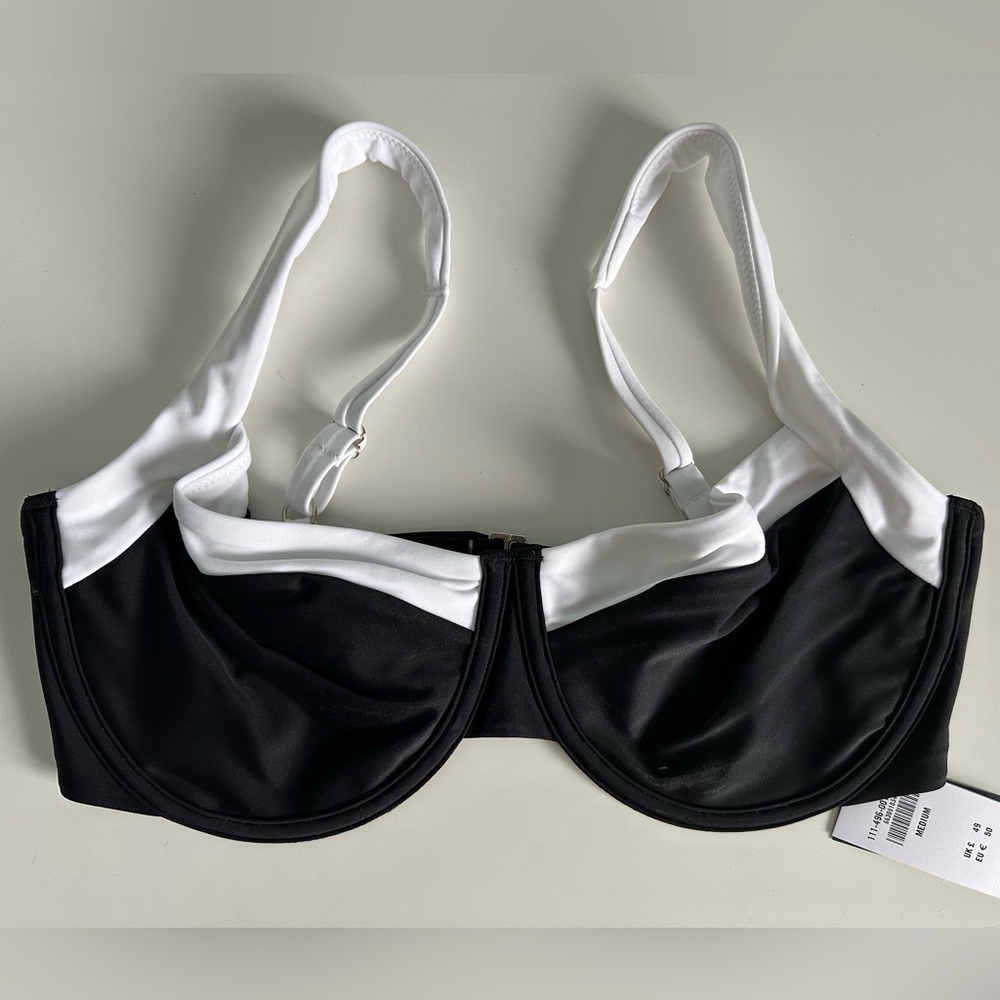 Curve Love Wide Strap Underwire Bikini Top